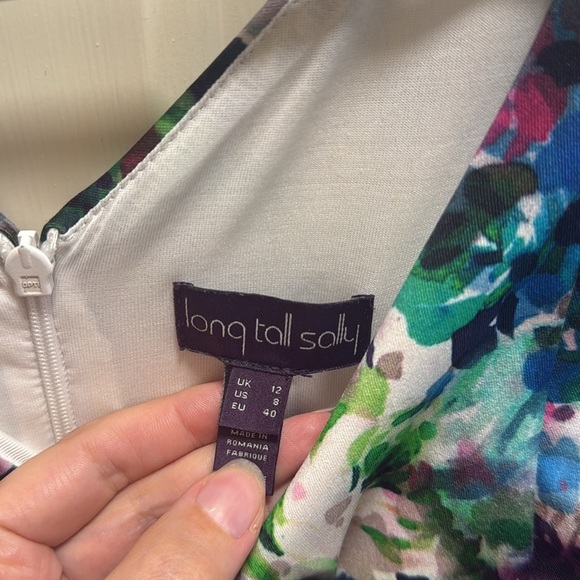 Long Tall Sally Floral Sleeveless Midi Dress - Multicolor size 8 - Picture 3 of 7